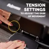 Pėdų atrama Fellowes Hana LT – ergonomiška pėdų atrama biurui ir namams, juoda