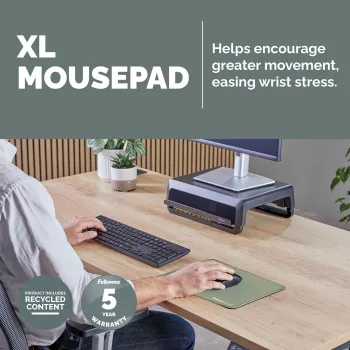 Pelėdos kilimėlis Fellowes Breyta (Naujas) XL Sage