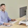 Fellowes Breyta riešo atrama su antibakterine apsauga, ergonominė riešo atrama, pilka