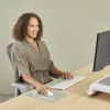 Fellowes Breyta riešo atrama su antibakterine apsauga, ergonominė, šalavijų spalva