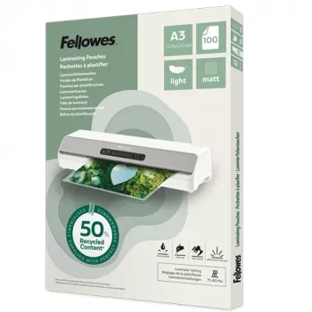 Fellowes 100143436 laminavimo maišeliai 100 vnt.