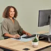 Fellowes Breyta Plus+ vertikali belaidė pelė dešinei rankai su antibakterine apsauga, didelė
