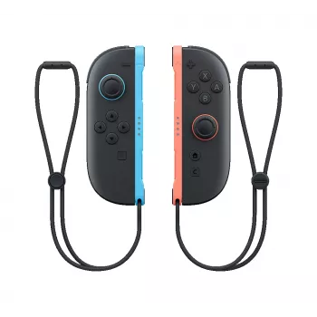Nintendo Joy-Con 2 (L)/(R) Šviesiai Mėlyna/Šviesiai Raudona, Džoistikas, Nintendo Switch 2, Griebimo mygtukas, Krypties kryželis, Pagrindinis mygtukas, Analogo / Skaitmeninis, Belaidis, Bluetooth