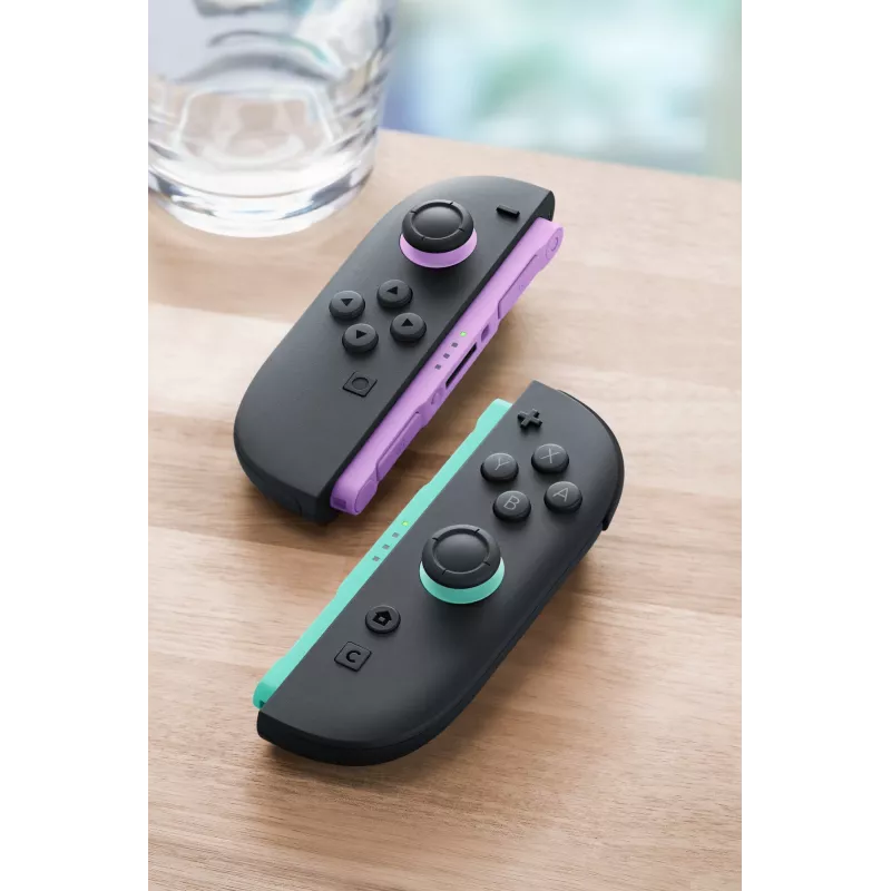 Nintendo Joy-Con 2 pora šviesiai violetinė/šviesiai žalia, valdiklis, Nintendo Switch 2, namų mygtukas, analoginis/digitalinis, belaidis, Bluetooth
