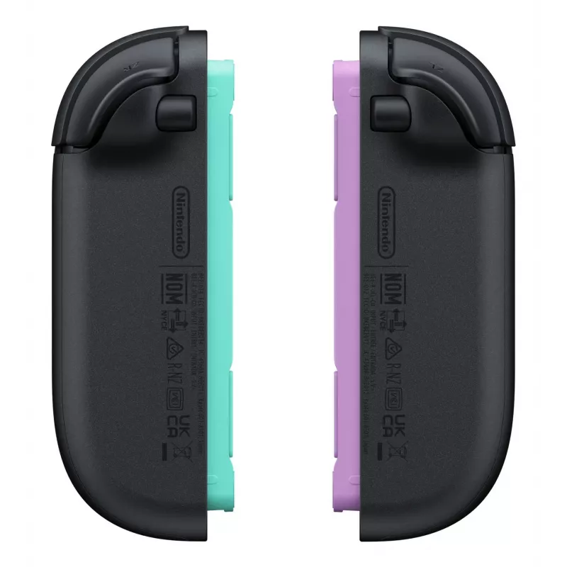 Nintendo Joy-Con 2 pora šviesiai violetinė/šviesiai žalia, valdiklis, Nintendo Switch 2, namų mygtukas, analoginis/digitalinis, belaidis, Bluetooth