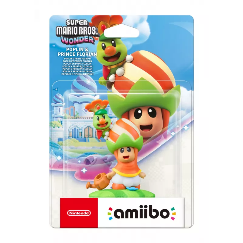 Nintendo Amiibo Poplin & Prince Florian interaktyvi žaidimų figūrėlė