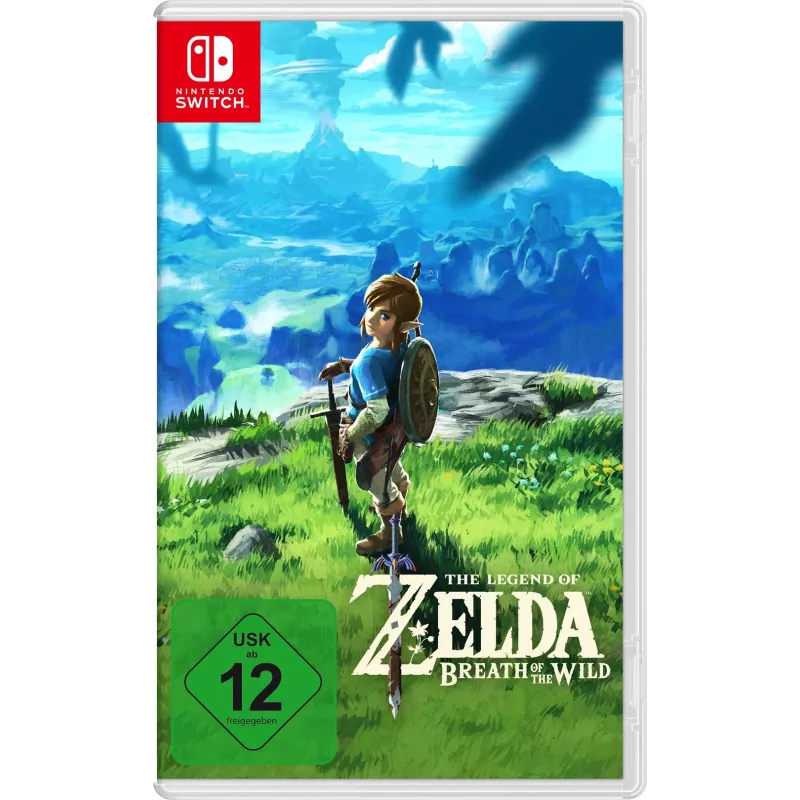 Nintendo The Legend of Zelda: Breath of the Wild standartinis leidimas (vokiečių, anglų, italų kalbos) – Nintendo Switch