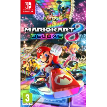 Nintendo Mario Kart 8 Deluxe standartinis leidimas (lietuvių, anglų, prancūzų, italų, japonų, olandų, portugalų, rusų) Nintendo Switch