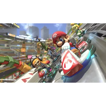 Nintendo Mario Kart 8 Deluxe standartinis leidimas (lietuvių, anglų, prancūzų, italų, japonų, olandų, portugalų, rusų) Nintendo Switch
