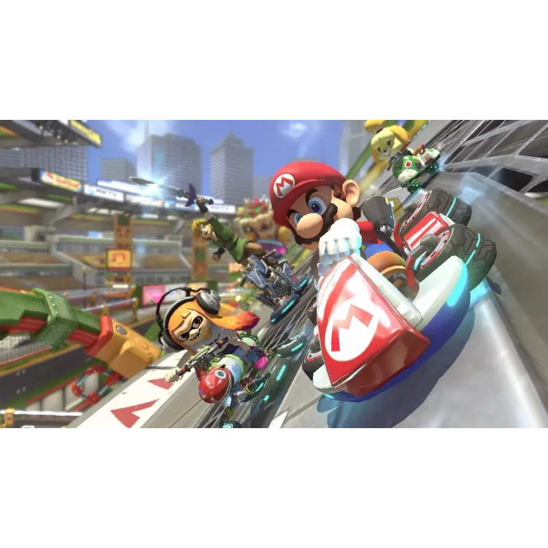 Nintendo Mario Kart 8 Deluxe standartinis leidimas (lietuvių, anglų, prancūzų, italų, japonų, olandų, portugalų, rusų) Nintendo Switch