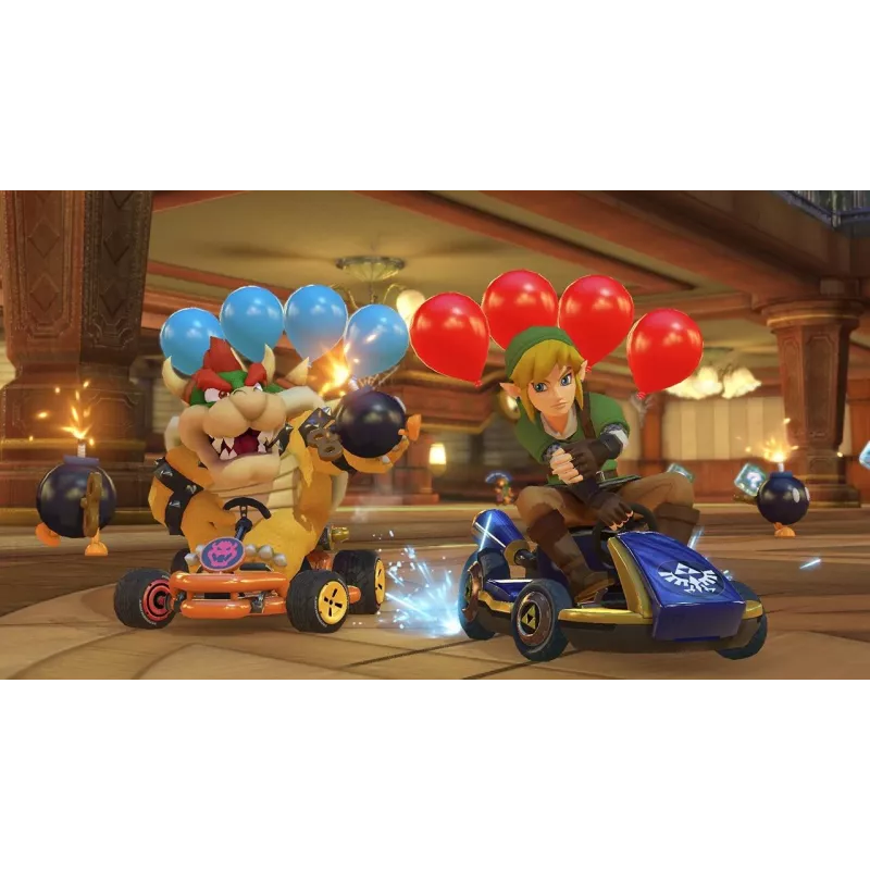Nintendo Mario Kart 8 Deluxe standartinis leidimas (lietuvių, anglų, prancūzų, italų, japonų, olandų, portugalų, rusų) Nintendo Switch