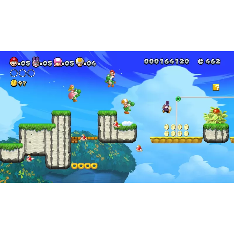 Nintendo New Super Mario Bros. U Deluxe, Switch vokiečių, anglų kalba
