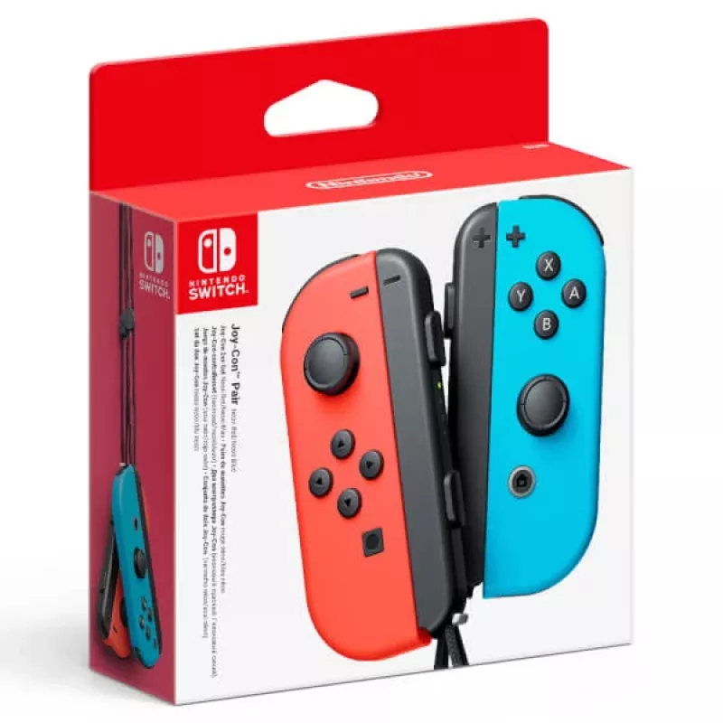 Nintendo Joy-Con mėlyna, raudona belaidis žaidimų pultas analoginis / skaitmeninis Nintendo Switch