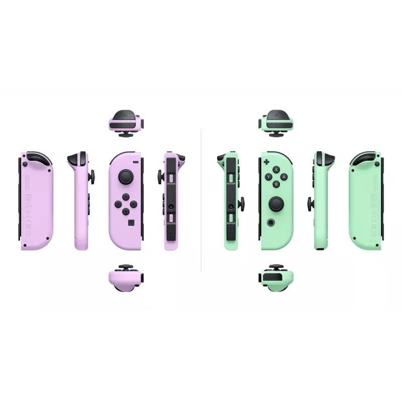 Valdiklis Nintendo 10011584 žalias/violetinis Bluetooth belaidis žaidimų pultas, skirtas Nintendo Switch ir Nintendo Switch OLED