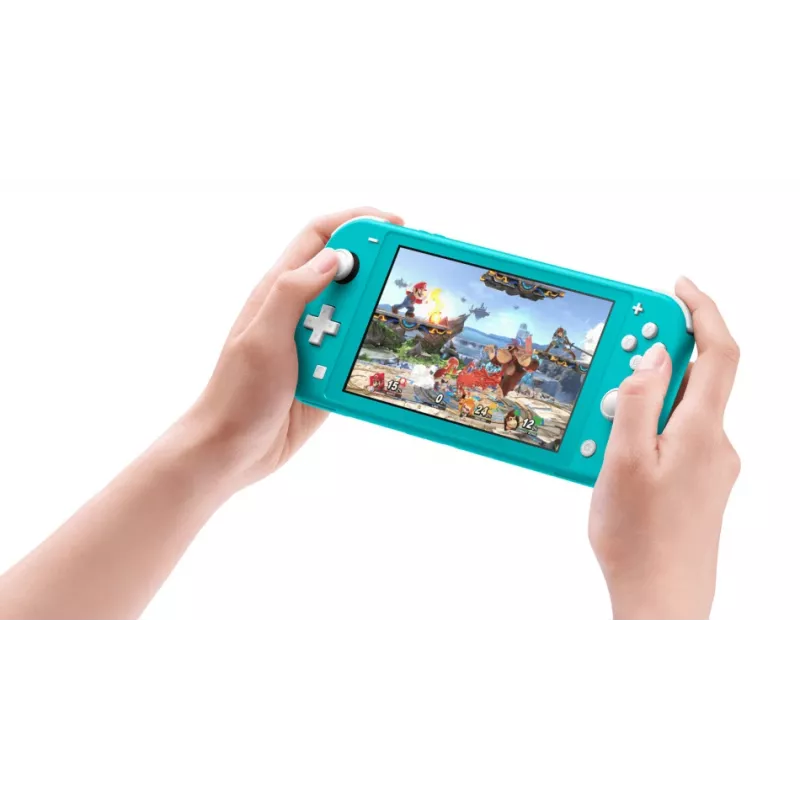 Nintendo Switch Lite (turquoise) – nešiojama žaidimų konsolė