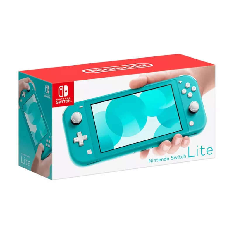 Nintendo Switch Lite (turquoise) – nešiojama žaidimų konsolė