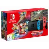 Nintendo Switch + Mario Kart 8 Deluxe nešiojama žaidimų konsolė 15,8 cm (6,2 colio) 32 GB jutiklinis ekranas Wi-Fi juoda, mėlyna, raudona