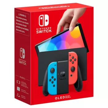 Nintendo Switch OLED (mėlyna/raudona)