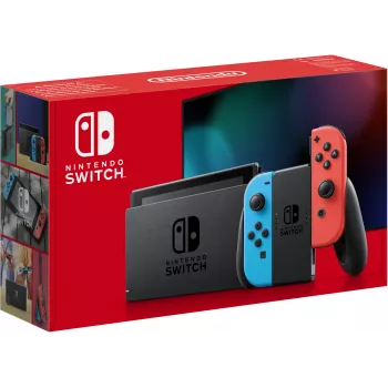 Nintendo Switch nešiojama žaidimų konsolė 15,8 cm (6,2 colio) 32 GB jutiklinis ekranas Wi-Fi mėlyna, pilka, raudona