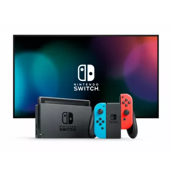 Nintendo Switch nešiojama žaidimų konsolė 15,8 cm (6,2 colio) 32 GB jutiklinis ekranas Wi-Fi mėlyna, pilka, raudona