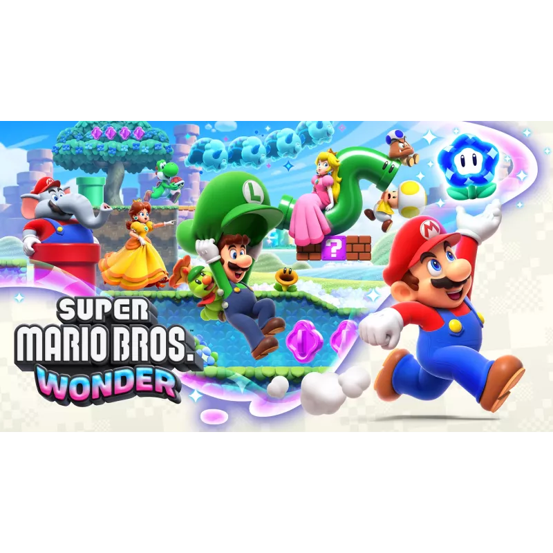 Nintendo Super Mario Bros. Wonder standartinis leidimas (vokiečių, olandų, anglų, ispanų, prancūzų, italų, japonų, korėjiečių, portugalų, rusų kalbos) Nintendo Switch