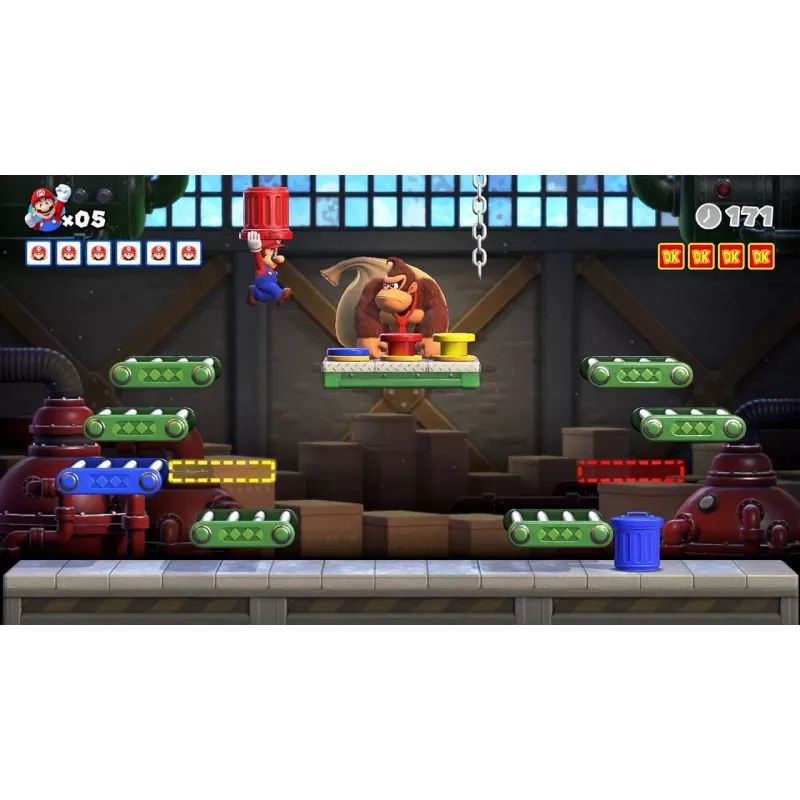 Nintendo Mario vs. Donkey Kong – standartinis leidimas (vokiečių, olandų, anglų, ispanų, prancūzų, italų, japonų, korėjiečių kalbos) – Nintendo Switch