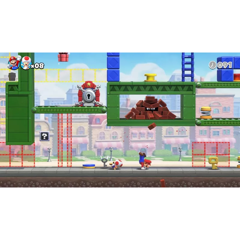 Nintendo Mario vs. Donkey Kong – standartinis leidimas (vokiečių, olandų, anglų, ispanų, prancūzų, italų, japonų, korėjiečių kalbos) – Nintendo Switch