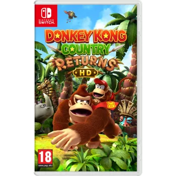 Nintendo Donkey Kong Country Returns HD, Nintendo Switch, kelių žaidėjų režimas, RP (Rating Pending)