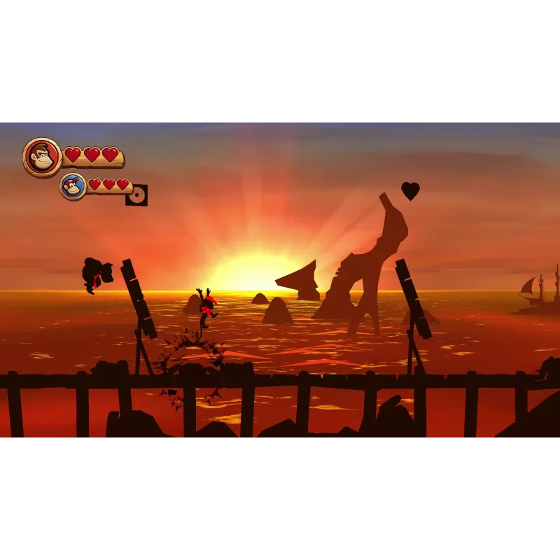 Nintendo Donkey Kong Country Returns HD, Nintendo Switch, kelių žaidėjų režimas, RP (Rating Pending)