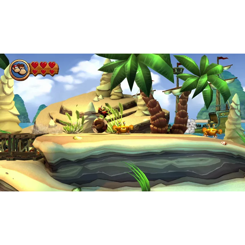 Nintendo Donkey Kong Country Returns HD, Nintendo Switch, kelių žaidėjų režimas, RP (Rating Pending)