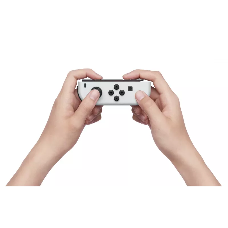 Nintendo Switch OLED nešiojama žaidimų konsolė 17,8 cm (7 colių) 64 GB jutiklinis ekranas Wi-Fi juoda, balta
