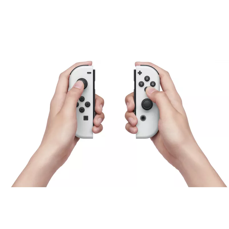 Nintendo Switch OLED nešiojama žaidimų konsolė 17,8 cm (7 colių) 64 GB jutiklinis ekranas Wi-Fi juoda, balta