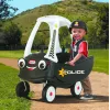 Policinis automobilis Little Tikes Tikes Patrol, stumiamas, nuo 1,5 m., 4 ratai, plastikinis, juodas/baltas