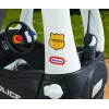 Policinis automobilis Little Tikes Tikes Patrol, stumiamas, nuo 1,5 m., 4 ratai, plastikinis, juodas/baltas