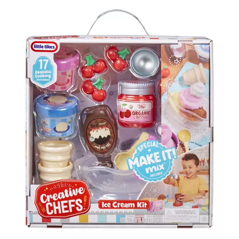 Little Tikes Creative Chefs ledų rinkinys, 3 m+