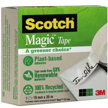 3M Magic skaidri celiuliozės juosta 30 m, 19 mm, 1 vnt.