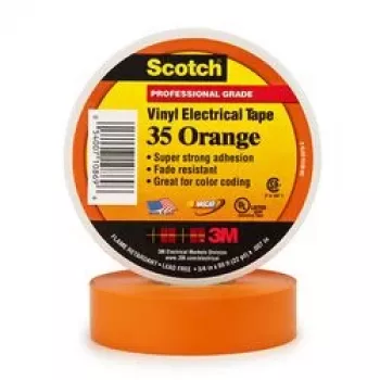 3M 35-ORANGE-3/4 izoliacinė vinilo juosta, oranžinė, 20,1 m, 0,1778 mm, Blister