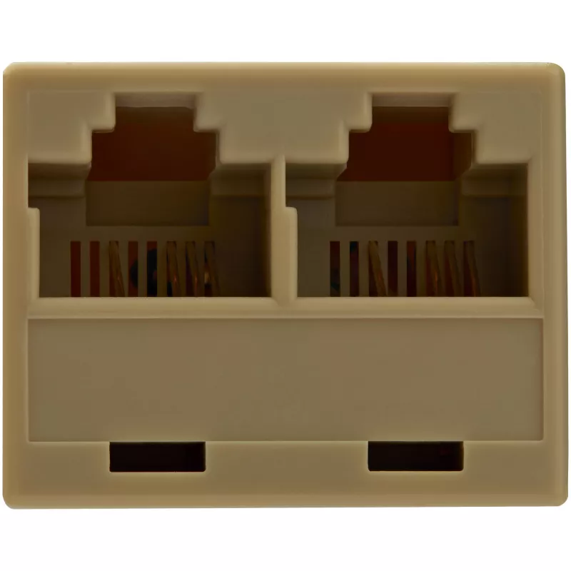 StarTech.com 2 į 1 RJ45 skirstytuvas laidas adapteris - F/M, 10/100Base-T(X), Cat5e, pilkas, PVC, 0,33 m, patinas/patelė