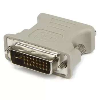 StarTech.com DVI į VGA adapteris – kištukas į lizdą, DVI-I, VGA, smėlio spalvos