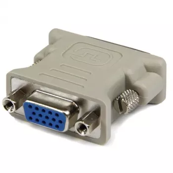 StarTech.com DVI į VGA adapteris – kištukas į lizdą, DVI-I, VGA, smėlio spalvos