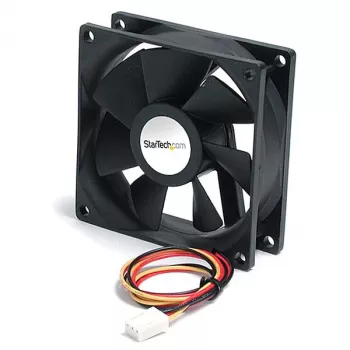 StarTech.com 92x25mm tylus kompiuterio korpuso ventiliatorius su rutuliniais guoliais ir TX3 jungtimi