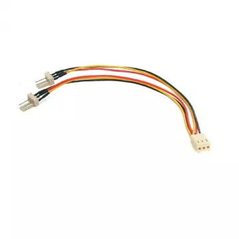 StarTech.com 6 colių TX3 ventiliatorių maitinimo šakotuvas, 2x3 kontaktų, 0,152 m