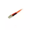 StarTech.com 1 m optinis kabelis – daugiamodis dvipusis 50/125 – LSZH šuoliukas – LC/SC