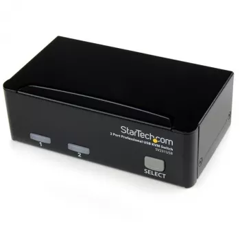 StarTech.com 2 prievadų profesionalus USB KVM jungiklio rinkinys su kabeliais