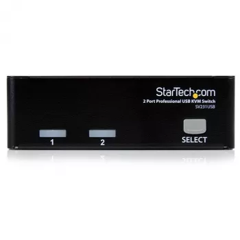 StarTech.com 2 prievadų profesionalus USB KVM jungiklio rinkinys su kabeliais