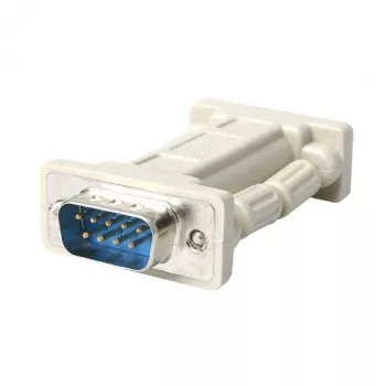 StarTech.com DB9 RS232 nuosekliojo null modemo adapteris – vyriška/moteriška jungtis, DB9, pilka