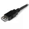 StarTech.com 6 colių USB 2.0 prailginimo adapterio laidas A į A – kištukas/lizdas
