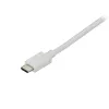 StarTech.com 1,8 m USB C į DisplayPort 1.2 laidas 4K 60Hz – USB-C į DisplayPort adapterio laidas HBR2 – USB Type-C DP Alt režimas prie DP monitoriaus vaizdo laidas – veikia su Thunderbolt 3 – Baltas