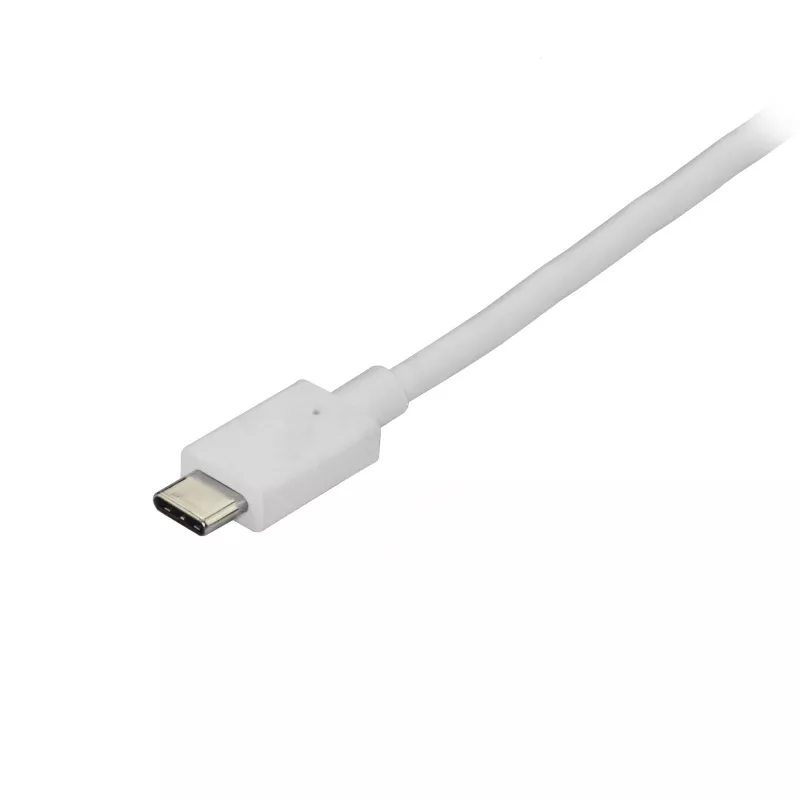 StarTech.com 1,8 m USB C į DisplayPort 1.2 laidas 4K 60Hz – USB-C į DisplayPort adapterio laidas HBR2 – USB Type-C DP Alt režimas prie DP monitoriaus vaizdo laidas – veikia su Thunderbolt 3 – Baltas