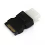 StarTech.com SATA į LP4 maitinimo adapterio laidas, SATA (15 kaiščių), LP4 (4 kaiščių), juodas